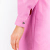 boutons bijoux de la robe chemise rose coton