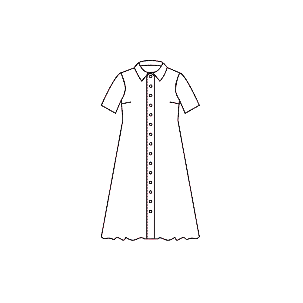 La Robe-chemise yvette iconique PE19